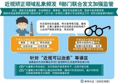 兒童青少年近視超微国产精品无码麻豆矯正領域亂象頻發
